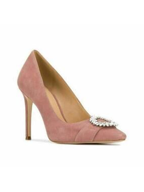 MICHAEL Michael Kors Viola Pump Dusty Rose Rhinestones 9.5